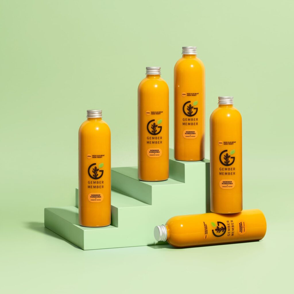 Gember Kurkuma Family Pack – 60 shots pure kracht