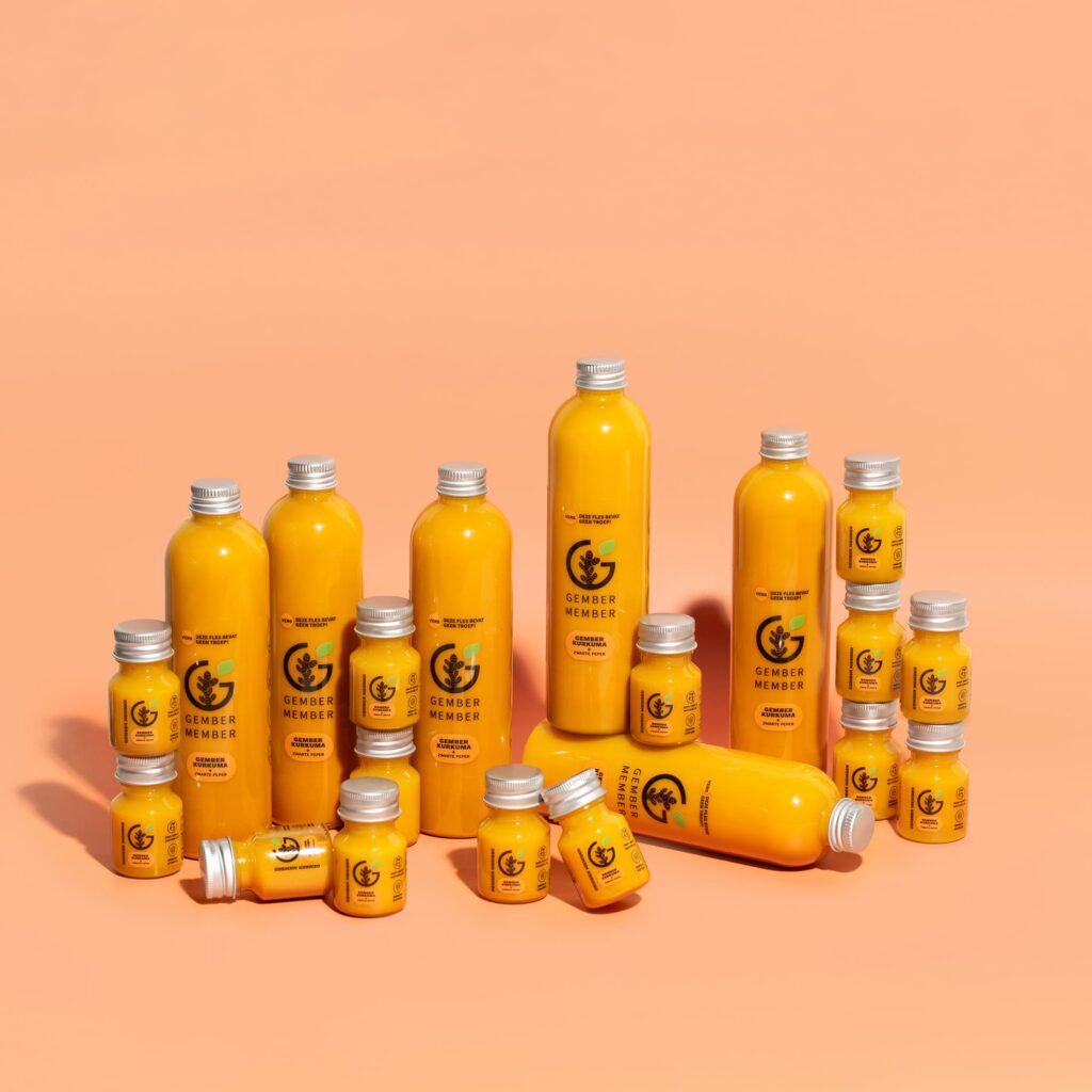 Gember Kurkuma Mega Pack XL – 86 shots pure kracht