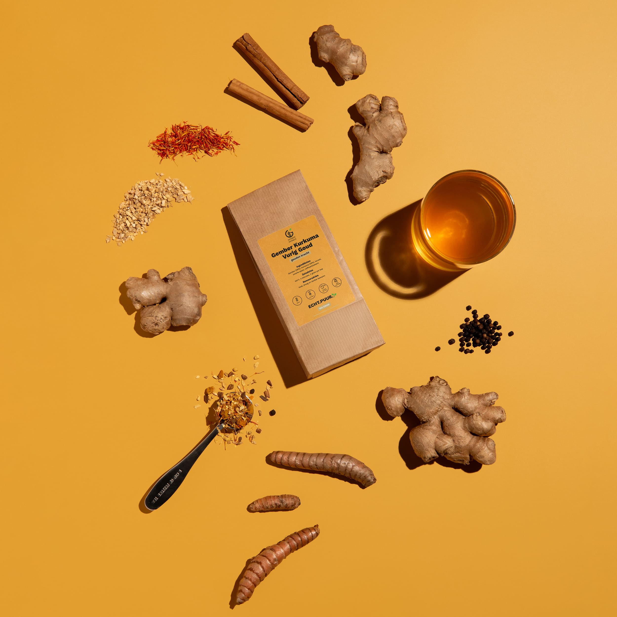 Gember Kurkuma – Vurig Goud - Afbeelding 3
