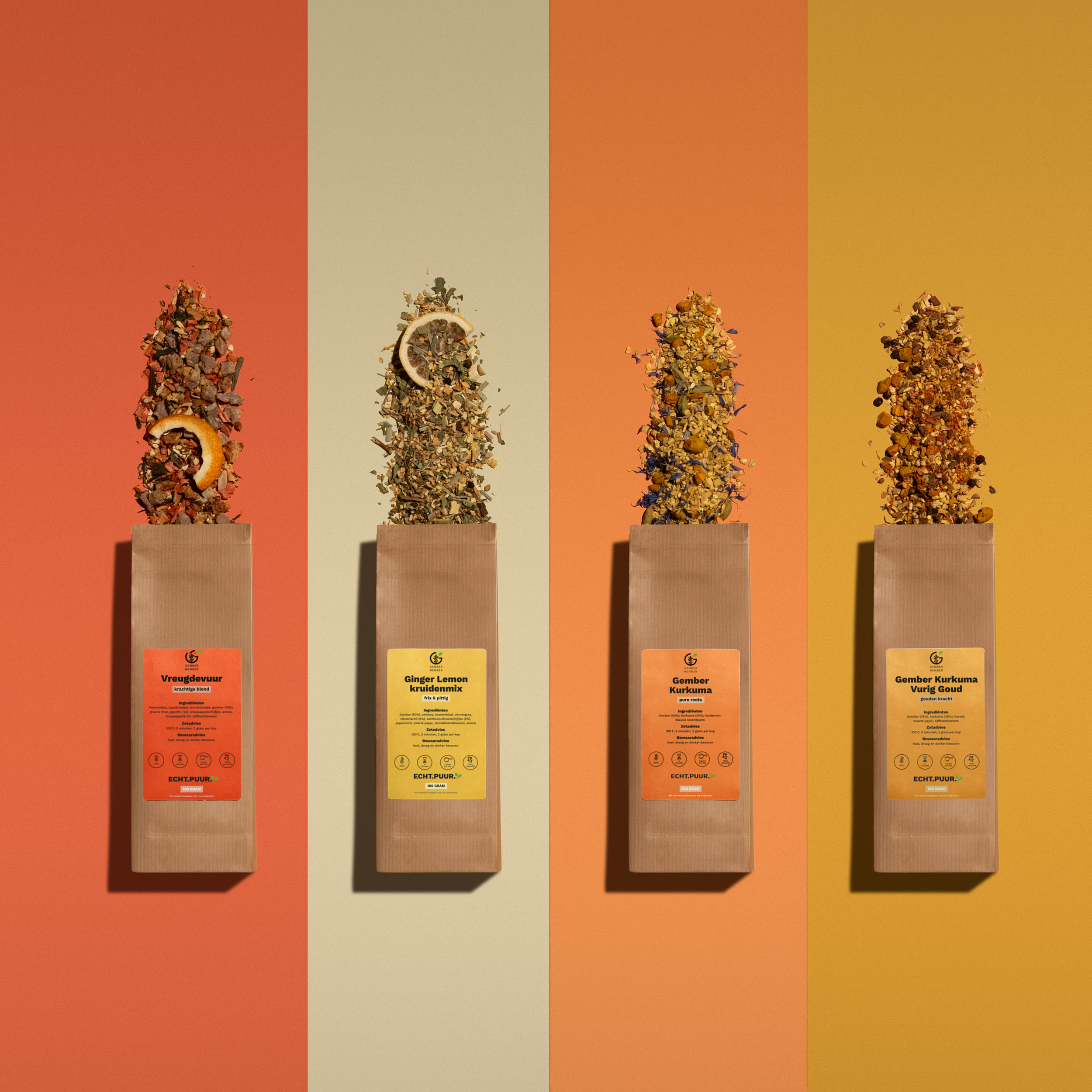 Starter Pack – 100 gram thee naar keuze + accessoires - Afbeelding 3