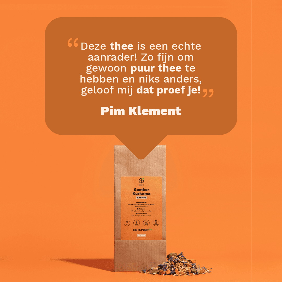 GEMBER KURKUMA – PURE ROOTS - Afbeelding 4