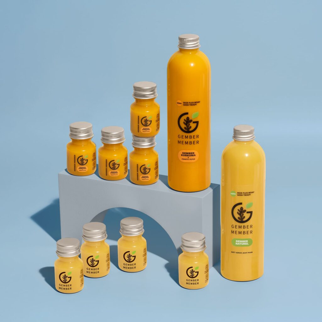 GEMBER KURKUMA DUO PACK – 32 SHOTS PURE KRACHT